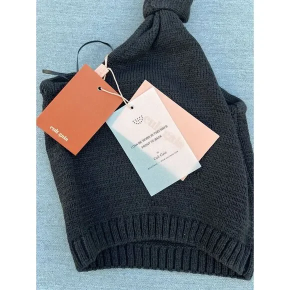 CULT GAIA Women's Sorine Knitted Top Black Size XS - Picture 4 of 4